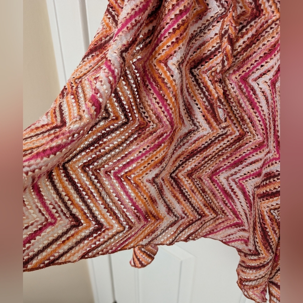 BECCA Vibrant Colored Crochet Tunic Swim Cover-Up - Picture 7 of 9